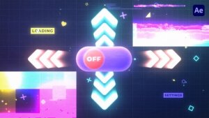 Videohive Crazy Shapes Logo Intro Logo Stings template preview
