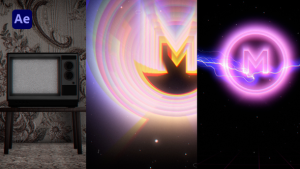 Videohive Retro TV Logo Reveal 47972064 Logo Stings template preview