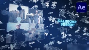 Videohive Epic Puzzle 3D Logo Intro Openers template preview