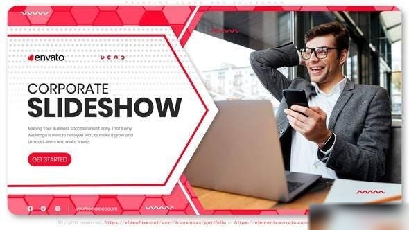 Videohive Pro Corporate Slideshow Openers template preview