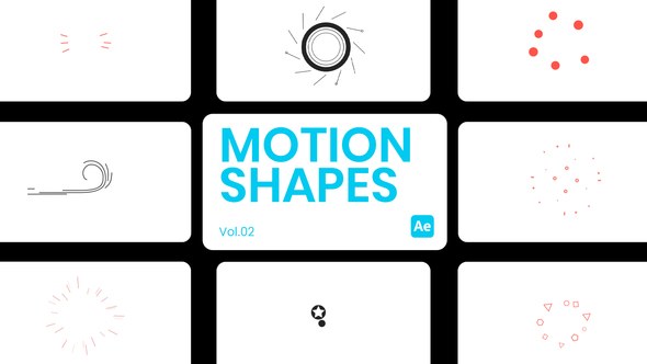Videohive Motion Shapes 02 for After Effects Elements template preview