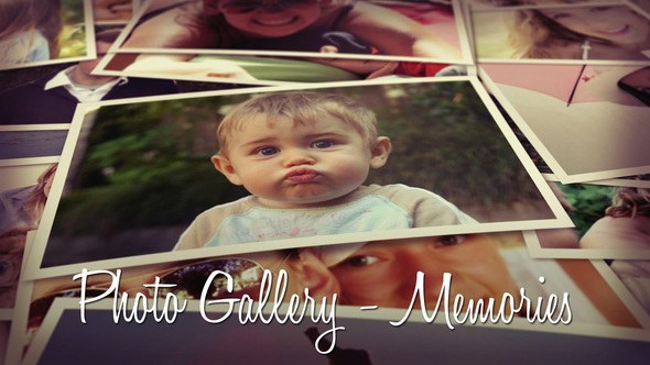Videohive Photo Gallery - Memories Video Displays template preview