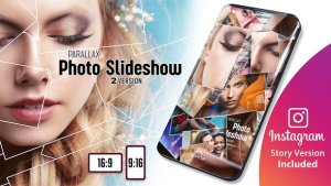 Videohive Parallax Photo Slideshow Video Displays template preview