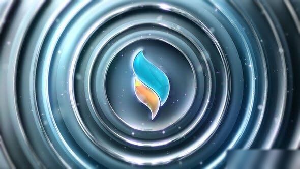 Videohive Luxury Metal Logo Logo Stings template preview