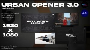 Videohive Urban Opener 3.0 Openers template preview
