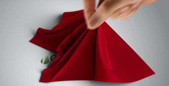 Videohive Silk Shawl Logo Reveal Logo Stings template preview