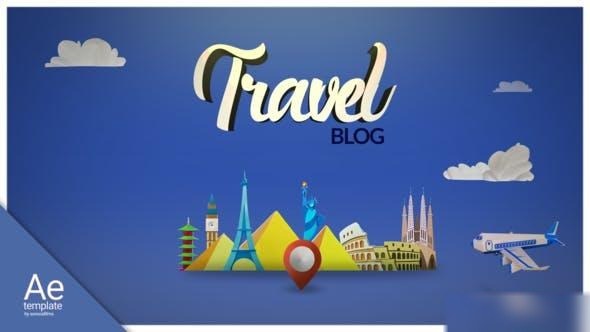 Videohive Travel Vlog Openers template preview