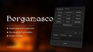 Videohive Animated Typeface - Bergamasco Titles template preview