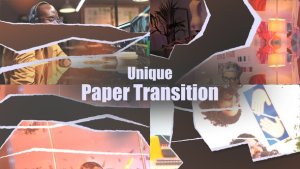 Videohive Paper Transitions 54171837 Elements template preview