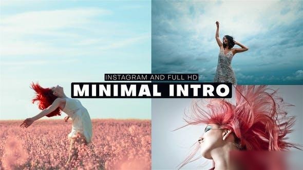 Videohive Minimal Intro 44944131 Openers template preview