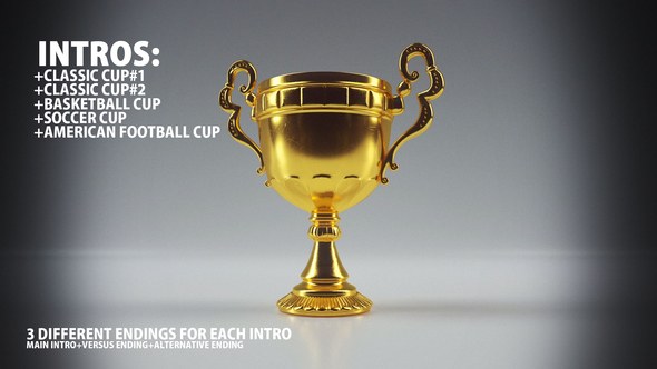Videohive Solid Sport Trophy Intro (Opener) Openers template preview