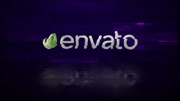 Videohive Glitch Transform Logo Reveal Logo Stings template preview