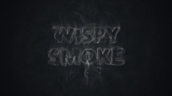Videohive Wispy Smoke Titles Titles template preview