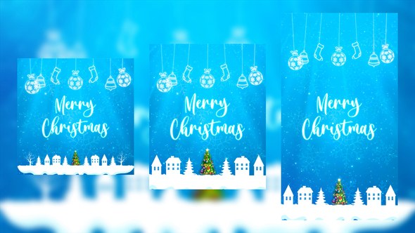 Videohive Christmas Intro I Christmas Opener 4in1 Titles template preview