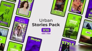 Videohive Urban Stories 35838827 Openers template preview