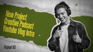 Videohive Paper Style Podcast Opener | Intro Openers template preview