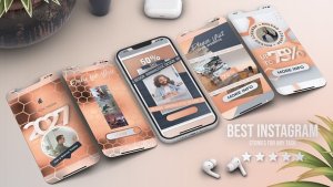 Videohive Online Educational Course Promo Vertical Reels - E-Learning Instagram Video Displays template preview