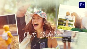 Photo Slideshow - Beautiful Moments Premiere Pro template preview