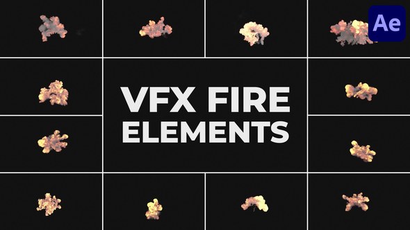 Videohive VFX Flames Elements for After Effects Elements template preview