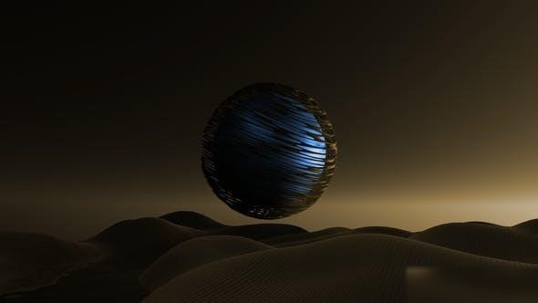 Videohive 3D Sand Logo Reveal Logo Stings template preview