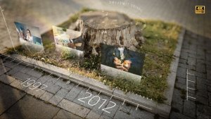 Videohive Natural Time Line Video Displays template preview