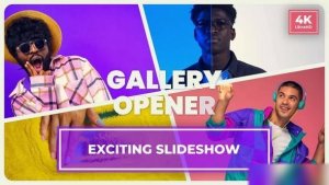 Videohive Exciting Colorful Slideshow || Multiscreen Gallery Opener Openers template preview