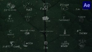 Videohive Weather Titles for After Effects Titles template preview