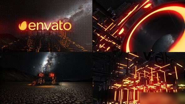 Videohive Lightbuild Element 3D Logo Reveal