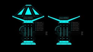Videohive HUD Info Gadgets 3 Elements template preview
