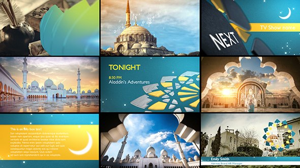 Arabia TV - Ramadan Ident Package Ramadan template preview