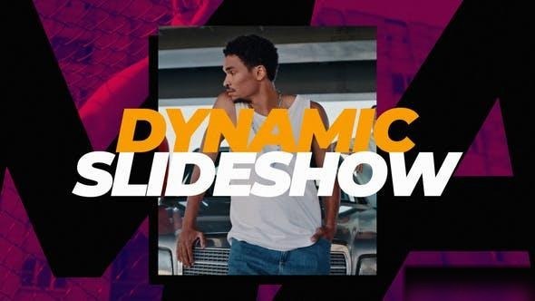 Videohive Dynamic Slideshow 47464980 Openers template preview