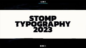 Videohive 2023 Stomp Typography Product Promo template preview