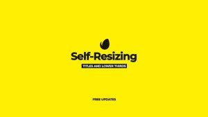 Videohive Self-Resizing & Underlined Titles Titles template preview