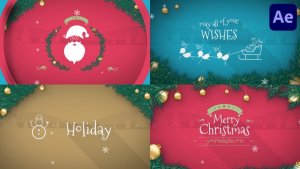Videohive Christmas Santa Wishes for After Effects Titles template preview