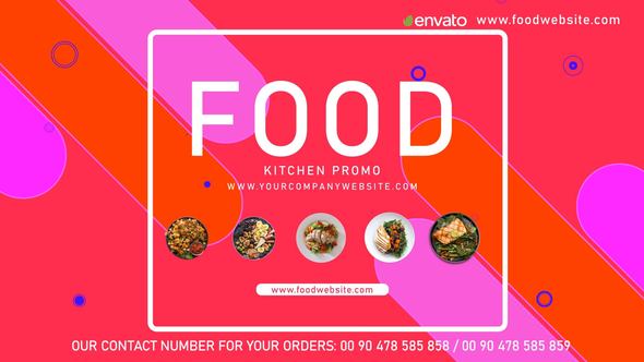 Videohive Food Promo V5 Product Promo template preview