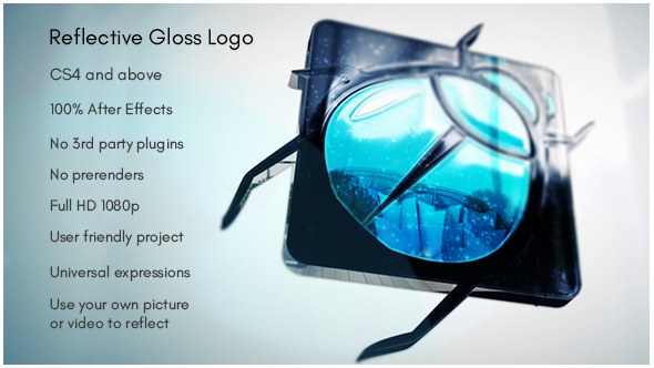 Videohive Reflective Gloss Logo Logo Stings template preview