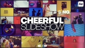 Videohive Cheerful Slideshow Openers template preview