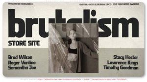Videohive Brutalism - Store Promotion Product Promo template preview