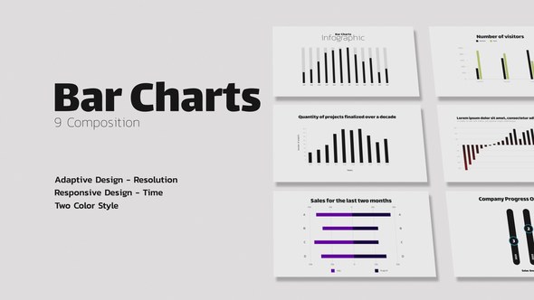 Videohive Infographic - Bar Charts / AE Infographics template preview