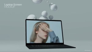 Videohive Laptop Screen Mockup 50725273 Video Displays template preview