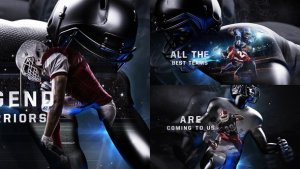 Videohive American Football Opener 56830364 Openers template preview