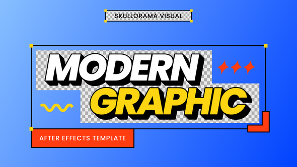 Modern Graphic Pop Titles Titles template preview