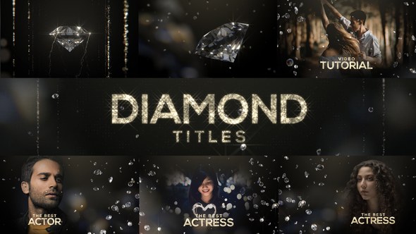 Videohive Diamond Titles 25543458 Elements template preview