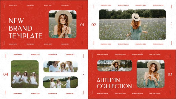 Videohive New Brand Presentation Video Displays template preview