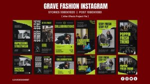Videohive Durio Fashion Instagram Product Promo template preview