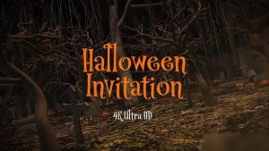 Videohive Halloween Party Invitation 39896856 Openers template preview
