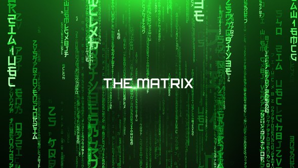 Videohive The Matrix - Cinematic Titles Titles template preview