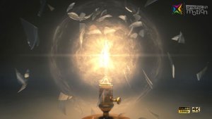 Videohive Vintage Light Bulb Explosion Logo Logo Stings template preview
