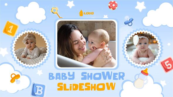 Videohive Baby Shower Openers template preview