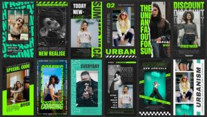 Videohive Fashion Instagram Stories 54020946 Product Promo template preview